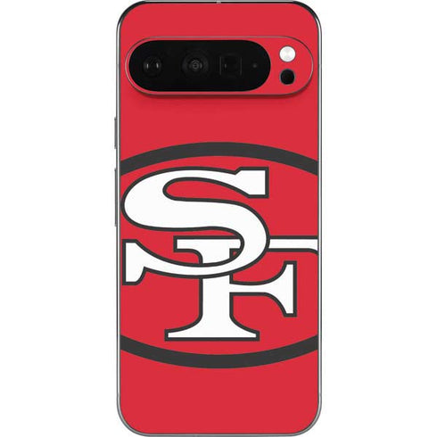 NFL San Francisco 49ers Retro Logo Pixel 9 Pro XL Skin